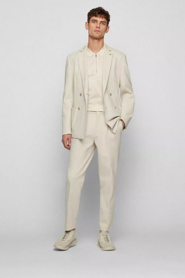 POLO BOSS - 131 ECRU